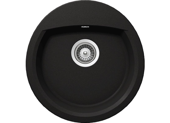 Zlew SCHOCK MANHATTAN R-100 NERO (Cristalite) *** zamów wycięcie otworów GRATIS ***