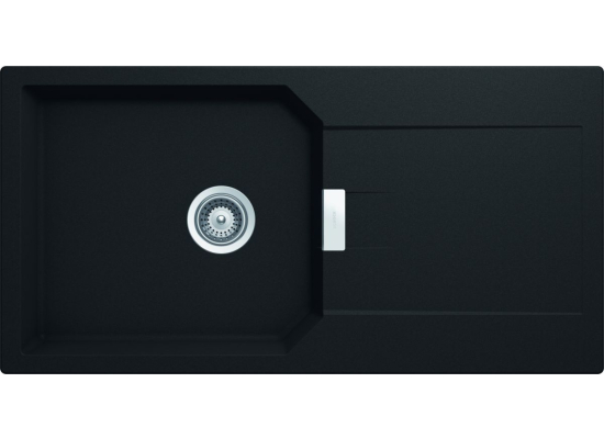 Zlew SCHOCK MANHATTAN D-100L ONYX (Cristalite) *** zamów wycięcie otworów GRATIS ***