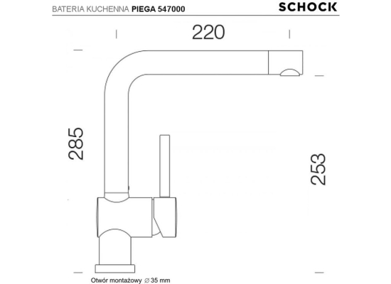 Bateria SCHOCK PIEGA 547001 SILVERSTONE (Cristadur)