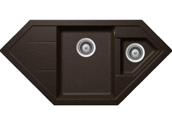 Zlew SCHOCK SIGNUS C-150 BRONZE (Cristadur) *** zamów wycięcie otworów GRATIS ***