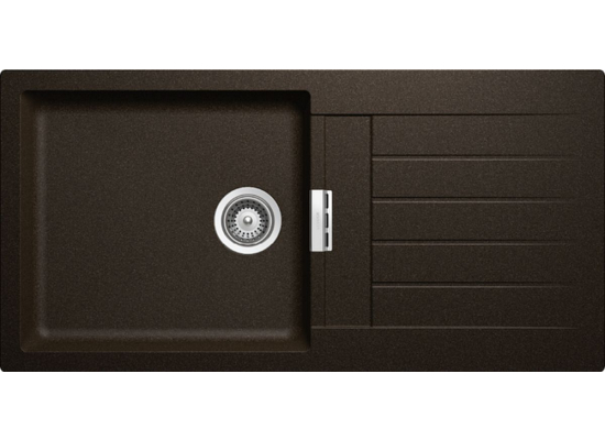 Zlew SCHOCK SIGNUS D-100L BRONZE (Cristadur) *** zamów wycięcie otworów GRATIS ***