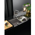 Zlew SCHOCK GREENWICH N-100XL MAGMA (Cristadur) | linia STUDIO