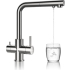 Bateria SCHOCK VITUS 560120 EDM stal szczotkowana INOX z wyciąganą wylewką | linia STUDIO