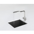Bateria SCHOCK VITUS 560120 EDM stal szczotkowana INOX z wyciąganą wylewką | linia STUDIO