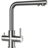 Bateria SCHOCK VITUS 560120 EDM stal szczotkowana INOX z wyciąganą wylewką | linia STUDIO