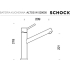 Bateria SCHOCK ALTOS W 529005 EDM stal szczotkowana INOX (podokienna) | linia STUDIO