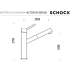 Bateria SCHOCK ALTOS W 529125 EDM stal szczotkowana INOX (podokienna) | linia STUDIO