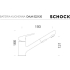 Bateria SCHOCK DAJA 522120 NERO (Cristalite)
