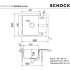 Zlew SCHOCK RONDA D-100 CROMA (Cristalite) *** zamów wycięcie otworów GRATIS ***