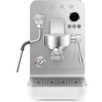 _RABAT_ | wysyłka 24H* | Ekspres kolbowy MiniPRO SMEG EMC02WHMEU biały mat | linia COLLEZIONE