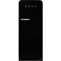 _RABAT_ | Lodówka wolnostojąca SMEG FAB28RDBLM6 czarny mat | zawiasy po PRAWEJ | 150cm | linia 50's STYLE