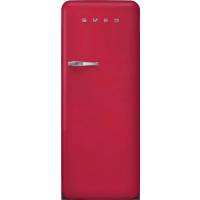 _RABAT_ | WYLECIAŁO SMEG - Lodówka wolnostojąca SMEG FAB28RDRB6 ruby red | zawiasy po PRAWEJ | 150cm | linia 50's STYLE