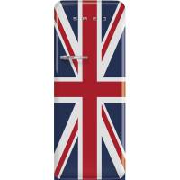 Lodówka wolnostojąca SMEG FAB28RDUJ5 flaga brytyjska | zawiasy po PRAWEJ | linia 50's STYLE