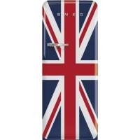 _RABAT_ | wysyłka 24H* | Lodówka wolnostojąca SMEG FAB28RDUJ6 flaga brytyjska | zawiasy po PRAWEJ | 150cm | linia 50's STYLE