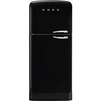 _RABAT_ | Lodówka wolnostojąca SMEG FAB50LBL5 czarny | zawiasy po LEWEJ | 188cm | linia 50's STYLE