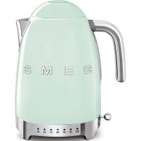 _RABAT_ | wysyłka 24H* | Czajnik z regulacją temperatury SMEG KLF04PGEU pastelowa zieleń | pojemność 1,7 l | linia 50's STYLE