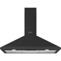_RABAT_ | Okap przyścienny SMEG KSED95COA antracyt | 90cm | 588 m3/h | linia UNIVERSAL