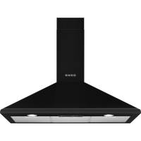 _RABAT_ | Okap przyścienny SMEG KSED95NEE czarny | 90cm | 593 m3/h | linia UNIVERSAL
