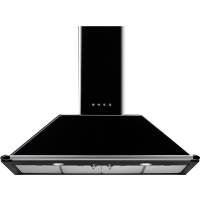 _RABAT_ | Okap przyścienny SMEG KT110BLE czarny | 110cm | 788 m3/h | linia VICTORIA