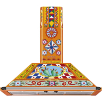 _RABAT_ | Okap przyścienny SMEG KT90DGC d&g caretto | 90cm | 788 m3/h | linia VICTORIA