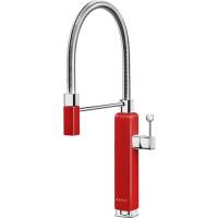 _RABAT_ | wysyłka 24H* | Bateria SMEG MDF50RD RED (czerwony) + CHROM | linia 50's STYLE
