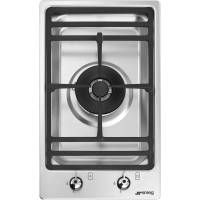 _RABAT_ | Płyta gazowa SMEG DOMINO PGF31G2 stal nierdzewna | linia CLASSICA