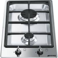 _RABAT_ | Płyta gazowa SMEG DOMINO PGF32G stal nierdzewna | linia CLASSICA
