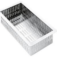 _RABAT_ | Durszlak - koszyk SMEG VSH20Q stal nierdzewna | do zlewów stalowych | 40 x 20cm | linia UNIVERSAL