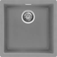 _RABAT_ | Zlew SMEG VZP45CT CEMENT (szary) | linia QUADRA