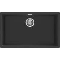 _RABAT_ | Zlew SMEG VZP76N BLACK (czarny mat) | linia QUADRA