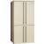 _RABAT_ | wysyłka 24H* | Lodówka wolnostojąca SbS SMEG FQ60CPO6 kremowy | NoFrost (pełny) | linia COLONIALE