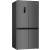 _RABAT_ | Lodówka wolnostojąca SbS SMEG FQI48KD czarna stal DARK-INOX | NoFrost | linia UNIVERSAL
