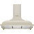 _RABAT_ | Okap wyspowy SMEG KCI19POE kremowy | 90cm | 754 m3/h | linia CORTINA