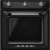 _RABAT_ | wysyłka 24H* | Piekarnik SMEG SF6905N1 czarny | czyszczenie parowe | linia VICTORIA