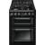 _RABAT_ | wysyłka 24H* | Kuchnia z płytą gazową SMEG TR62BL czarny | 60cm | emalia Ever Clean | linia VICTORIA | + GRATIS blender BLF03BLEU