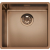 Zlew SMEG VSTR50CUX COPPER PVD (miedź) | linia MIRA