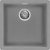 _RABAT_ | Zlew SMEG VZP45CT CEMENT (szary) | linia QUADRA