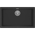 _RABAT_ | Zlew SMEG VZP76N BLACK (czarny mat) | linia QUADRA