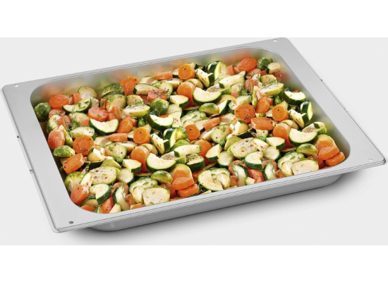 _RABAT_ | wysyłka 24H* | Blacha do piekarnika parowego SMEG BX640PL | perforowana 455x352x40mm | linia UNIVERSAL