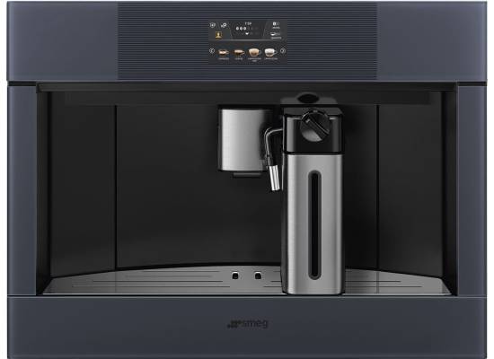 _RABAT_ | wysyłka 24H* | Ekspres do zabudowy SMEG CMS4104G neptune grey | linia LINEA