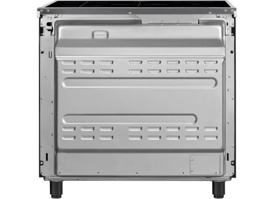 _RABAT_ | Kuchnia z płytą indukcyjną SMEG CPF92IMBL czarny | 90cm | czyszczenie parowe | linia PORTOFINO | + GRATIS robot SMF05BLEU