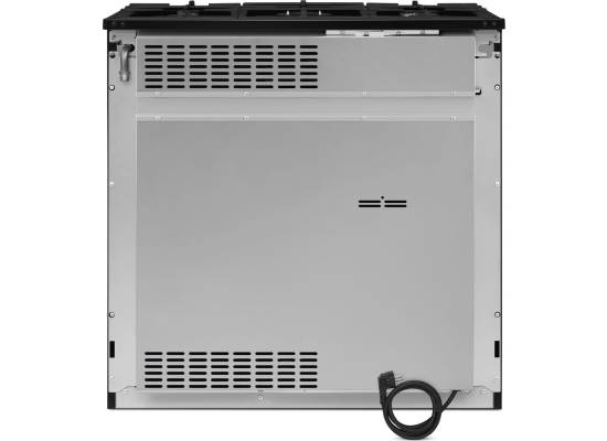 _RABAT_ | wysyłka 24H* | Kuchnia z płytą gazową SMEG CX93GMBL czarny | 90cm | emalia Ever Clean | linia CONCERTO | + GRATIS robot SMF05BLEU