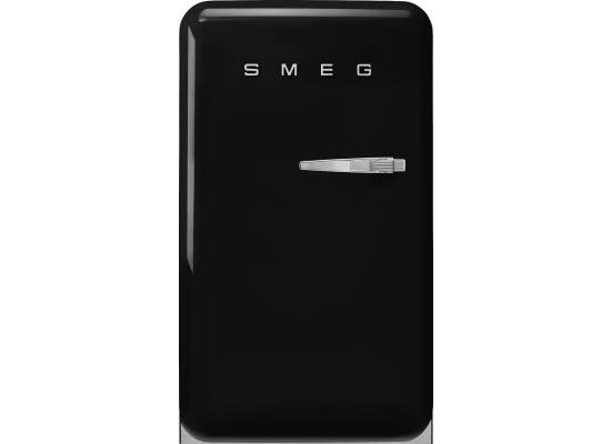 _RABAT_ | Lodówka wolnostojąca SMEG FAB10LBL6 czarny | zawias LEWY | 96cm | linia 50's STYLE
