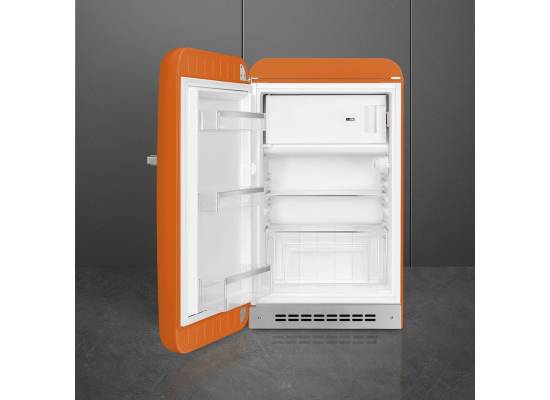 _RABAT_ | Lodówka wolnostojąca SMEG FAB10LOR6 pomarańczowy | zawias LEWY | 96cm | linia 50's STYLE