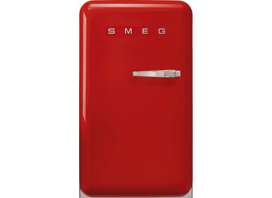 _RABAT_ | wysyłka 24H* | Lodówka wolnostojąca SMEG FAB10LRD6 czerwony | zawias LEWY | 96cm | linia 50's STYLE