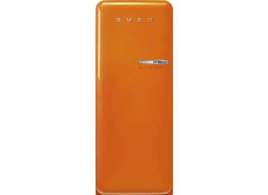 _RABAT_ | wysyłka 24H* | Lodówka wolnostojąca SMEG FAB28LOR6 pomarańczowy | zawiasy po LEWEJ | 150cm | linia 50's STYLE