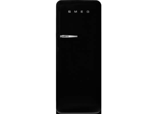 _RABAT_ | Lodówka wolnostojąca SMEG FAB28RDBLM6 czarny mat | zawiasy po PRAWEJ | 150cm | linia 50's STYLE