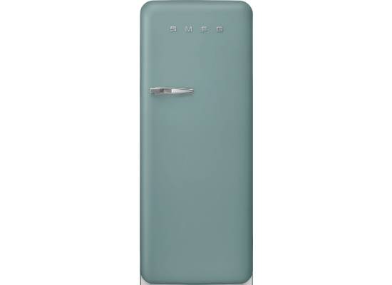 _RABAT_ | WYLECIAŁO SMEG - Lodówka wolnostojąca SMEG FAB28RDEG6 szmaragdowa zieleń | zawiasy po PRAWEJ | 150cm | linia 50's STYLE