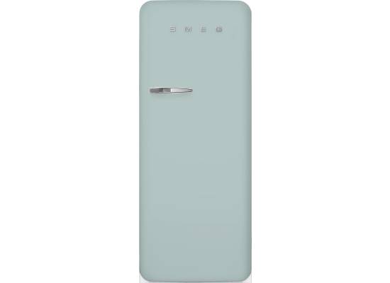 _RABAT_ | WYLECIAŁO SMEG - Lodówka wolnostojąca SMEG FAB28RDSA6 sea salt green | zawiasy po PRAWEJ | 150cm | linia 50's STYLE