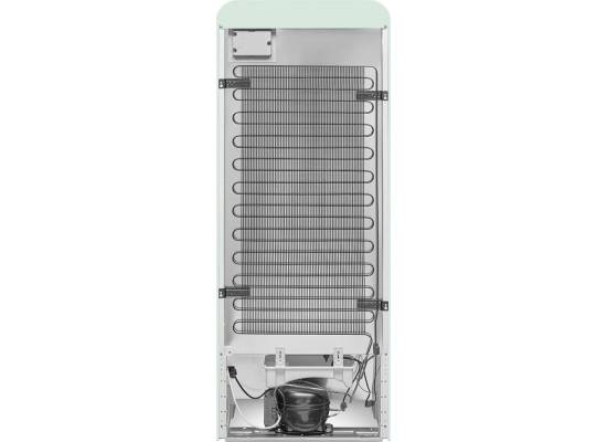 _RABAT_ | Lodówka wolnostojąca SMEG FAB28RPG6 pastelowa zieleń | zawiasy po PRAWEJ | 150cm | linia 50's STYLE